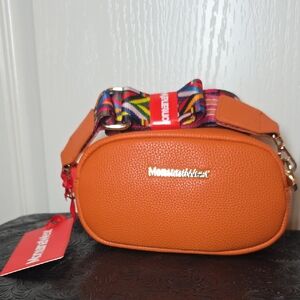 Montana West Vibrant Orange Crossbody Bag